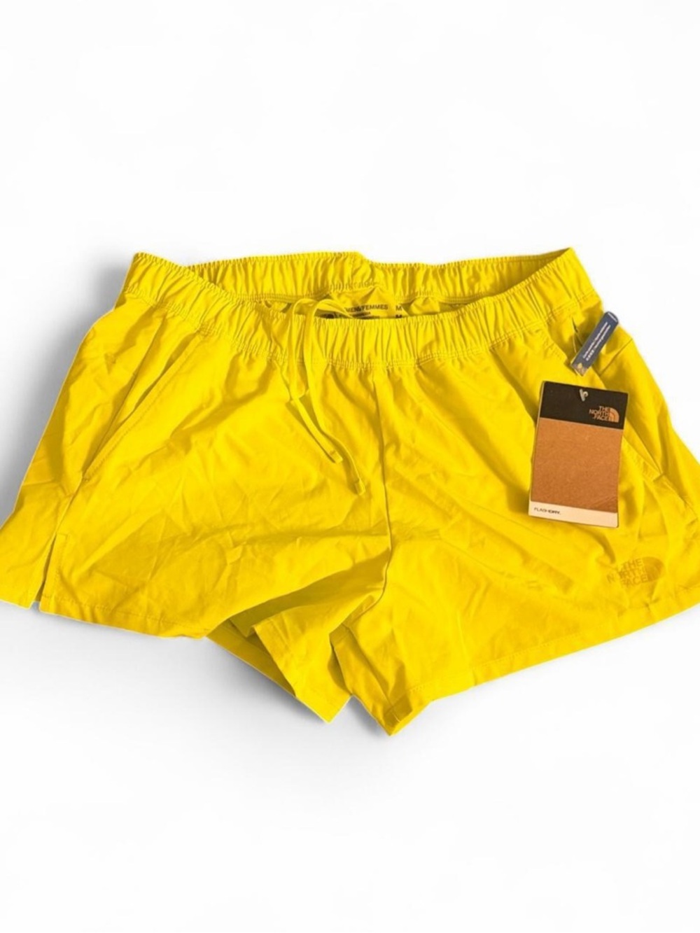 The North Face Vibrant Yellow Running Shorts